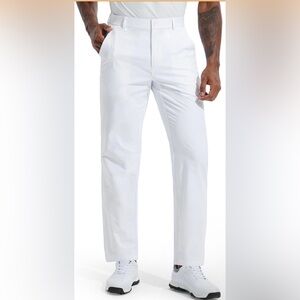 Libin Men’s Golf Pants Lightweight Work Dress Office Travel Size 30W X 31L